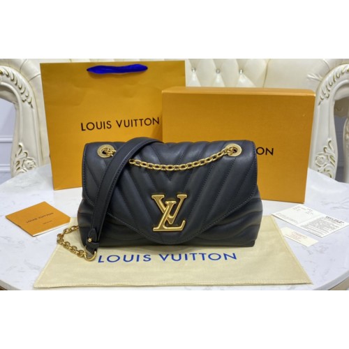 Louis Vuitton M58552 New Wave Chain Bag Handbag in Black Smooth cowhide leather Louis Vuitton M58552 New Wave Chain Bag Handbag in Black Smooth cowhide leather
