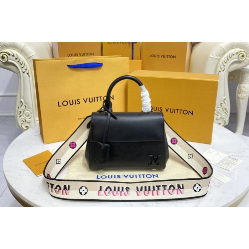 Louis Vuitton M59108 Cluny Mini handbag in Black Epi leather Louis Vuitton M59108 Cluny Mini handbag in Black Epi leather