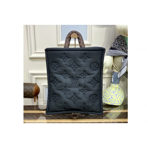Louis Vuitton M58981 Pillow Backpack Bag in Black Nylon Louis Vuitton M58981 Pillow Backpack Bag in Black Nylon