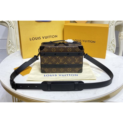 Louis Vuitton M45935 Handle Soft Trunk Bag in Monogram Macassar coated canvas Louis Vuitton M45935 Handle Soft Trunk Bag in Monogram Macassar coated canvas