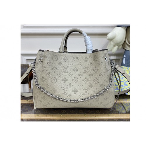 Louis Vuitton M59201 Bella Tote Bag in Gray Mahina calf leather Louis Vuitton M59201 Bella Tote Bag in Gray Mahina calf leather