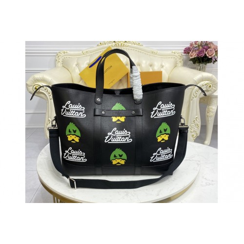 Louis Vuitton M59373 Tote Journey bag in Black cowhide leather Louis Vuitton M59373 Tote Journey bag in Black cowhide leather