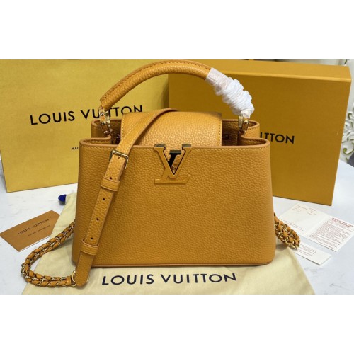 Louis Vuitton M59512 Capucines BB handbag in Brown Taurillon leather Louis Vuitton M59512 Capucines BB handbag in Brown Taurillon leather