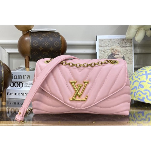 Louis Vuitton M59985 New Wave Chain Bag MM bag in Pink puffy calf leather Louis Vuitton M59985 New Wave Chain Bag MM bag in Pink puffy calf leather