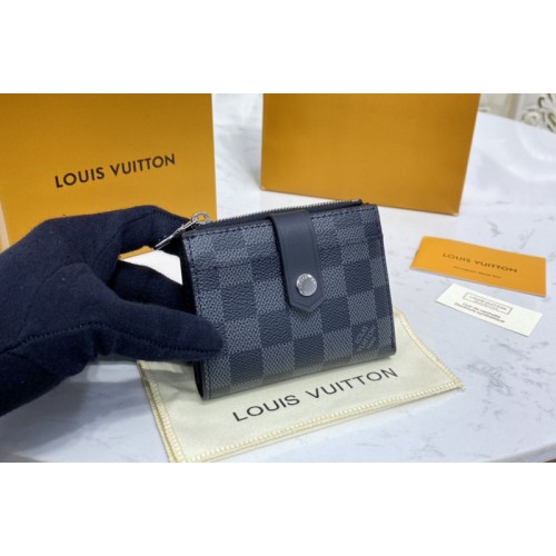 Louis Vuitton N60451 Multiple card holder in Damier Graphite coated canvas Louis Vuitton N60451 Multiple card holder in Damier Graphite coated canvas