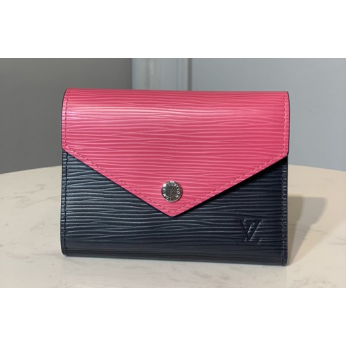 Louis Vuitton M62204 Victorine wallet in Indigo Blue Hot Pink Epi Leather Louis Vuitton M62204 Victorine wallet in Indigo Blue Hot Pink Epi Leather