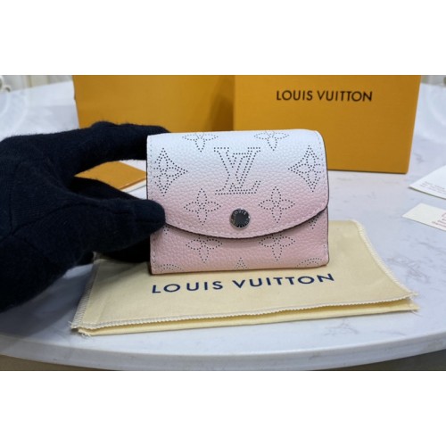 Louis Vuitton M80491 Iris XS wallet in Gradient Pink Mahina perforated calf leather Louis Vuitton M80491 Iris XS wallet in Gradient Pink Mahina perforated calf leather