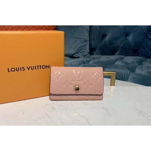 Louis Vuitton M63708 6-Key Holder Pink Monogram Empreinte leather Louis Vuitton M63708 6-Key Holder Pink Monogram Empreinte leather