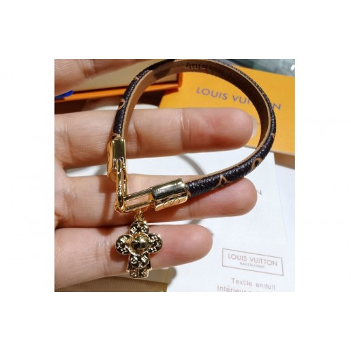 Louis Vuitton M6773E Vivienne bracelet in Monogram canvas Louis Vuitton M6773E Vivienne bracelet in Monogram canvas