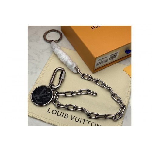 Louis Vuitton M68862 Key Chain key holder in Monogram Eclipse canvas Louis Vuitton M68862 Key Chain key holder in Monogram Eclipse canvas