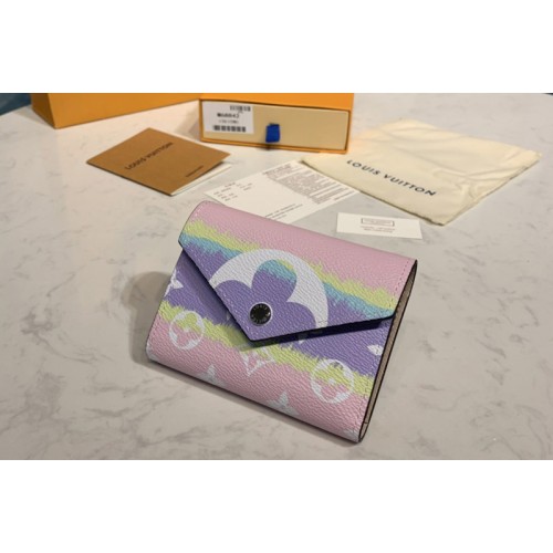 Louis Vuitton M69113 Escale Victorine wallet in Pastel Monogram Canvas Louis Vuitton M69113 Escale Victorine wallet in Pastel Monogram Canvas