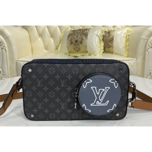 Louis Vuitton M69688 Volga on Strap bag in Monogram Eclipse canvas Louis Vuitton M69688 Volga on Strap bag in Monogram Eclipse canvas