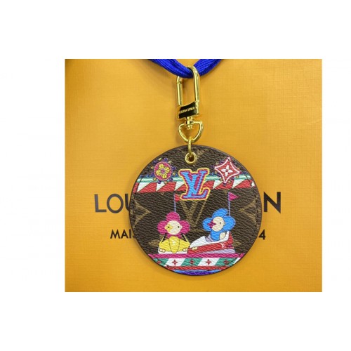 Louis Vuitton M69984 Illustre Vivienne Funfair Xmas bag charm and key holder in Monogram canvas Louis Vuitton M69984 Illustre Vivienne Funfair Xmas bag charm and key holder in Monogram canvas