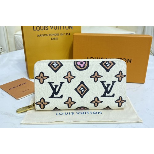 Louis Vuitton M80683 Zippy wallet in Crème Beige Monogram coated canvas Louis Vuitton M80683 Zippy wallet in Crème Beige Monogram coated canvas