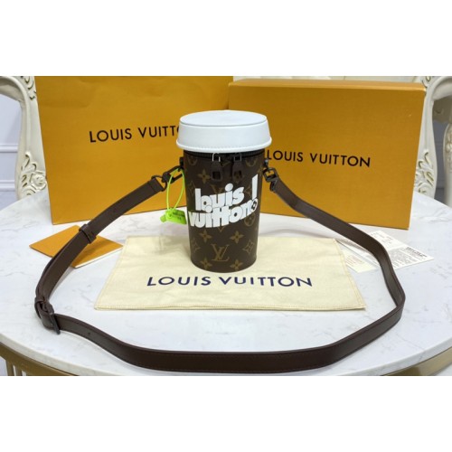 Louis Vuitton M80812 Coffee Cup pouch in Vintage Monogram coated canvas Louis Vuitton M80812 Coffee Cup pouch in Vintage Monogram coated canvas