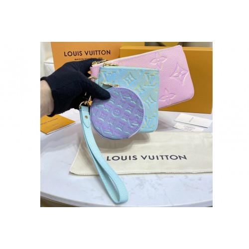 Louis Vuitton M81293 Trio Pouch in Monogram Empreinte leather Louis Vuitton M81293 Trio Pouch in Monogram Empreinte leather