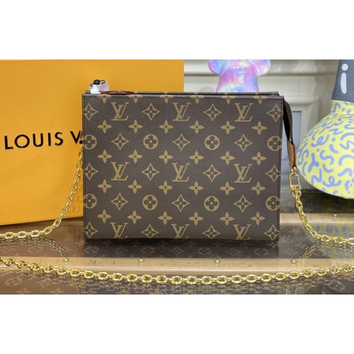 Louis Vuitton M81412 Toiletry Pouch On Chain in Monogram coated canvas Louis Vuitton M81412 Toiletry Pouch On Chain in Monogram coated canvas