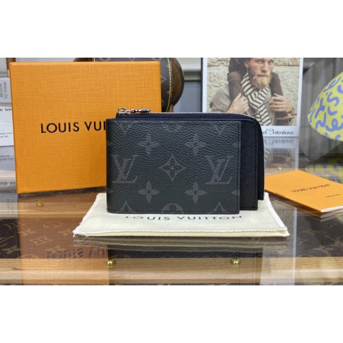 Louis Vuitton M81568 Hybrid wallet in Monogram Eclipse canvas Louis Vuitton M81568 Hybrid wallet in Monogram Eclipse canvas