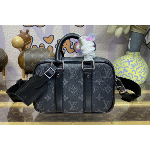 Louis Vuitton M82770 Nano Porte Documents Voyage bag in Monogram Eclipse coated canvas Louis Vuitton M82770 Nano Porte Documents Voyage bag in Monogram Eclipse coated canvas