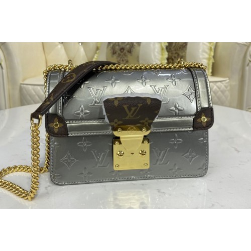 Louis Vuitton M90445 Wynwood Chain bag in Embossed Monogram Vernis patent cowhide Louis Vuitton M90445 Wynwood Chain bag in Embossed Monogram Vernis patent cowhide