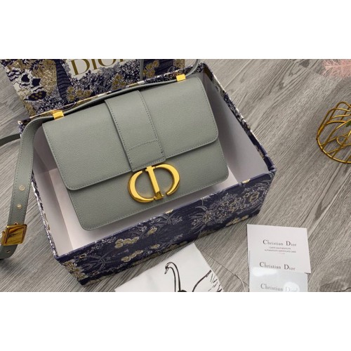 Dior 30 M9203 Montaigne Bag in Gray Box Calfskin Dior 30 M9203 Montaigne Bag in Gray Box Calfskin
