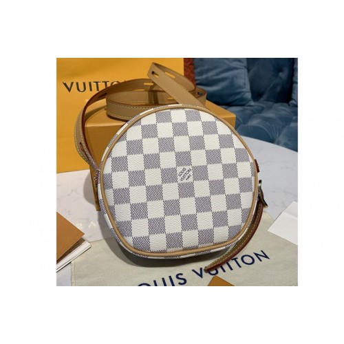Louis Vuitton N40333 Boite Chapeau Souple PM handbag in Damier Azur canvas Louis Vuitton N40333 Boite Chapeau Souple PM handbag in Damier Azur canvas