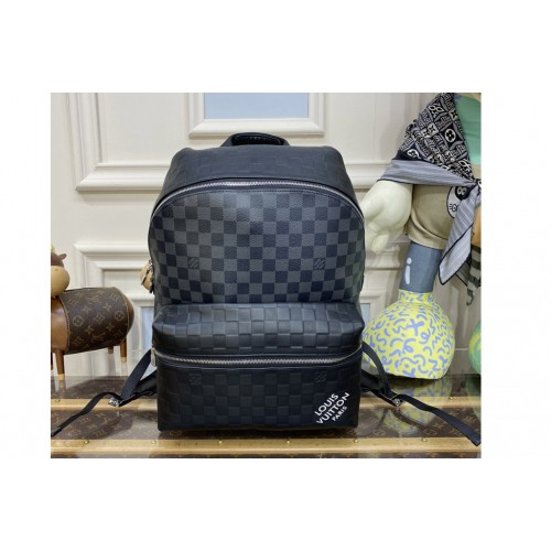 Louis Vuitton N40436 Discovery Backpack PM in Damier Infini cowhide leather and Damier Graphite coated canvas Louis Vuitton N40436 Discovery Backpack PM in Damier Infini cowhide leather and Damier Graphite coated canvas