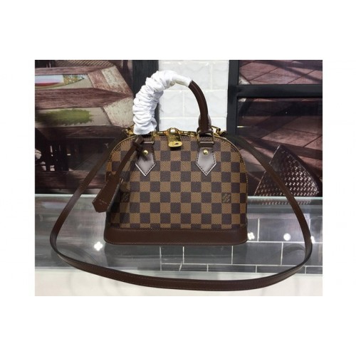 Louis Vuitton N41221 Alma BB handbag in Damier Ebene Canvas Louis Vuitton N41221 Alma BB handbag in Damier Ebene Canvas