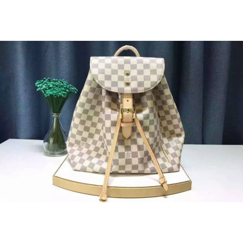 Louis Vuitton N41578 Sperone Backpack in Damier Azur Canvas Louis Vuitton N41578 Sperone Backpack in Damier Azur Canvas