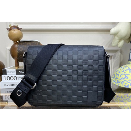 Louis Vuitton N42711 District PM messenger bag in Damier Infini cowhide leather Louis Vuitton N42711 District PM messenger bag in Damier Infini cowhide leather