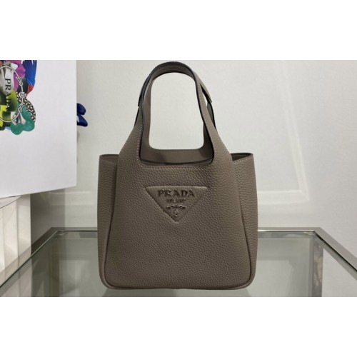 Prada 1BA349 Leather mini bag in Khaki Togo Leather Prada 1BA349 Leather mini bag in Khaki Togo Leather