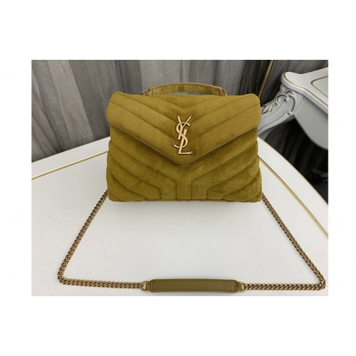 YSL LOULOU SMALL Bag IN Green QUILTED TWEED YSL LOULOU SMALL Bag IN Green QUILTED TWEED