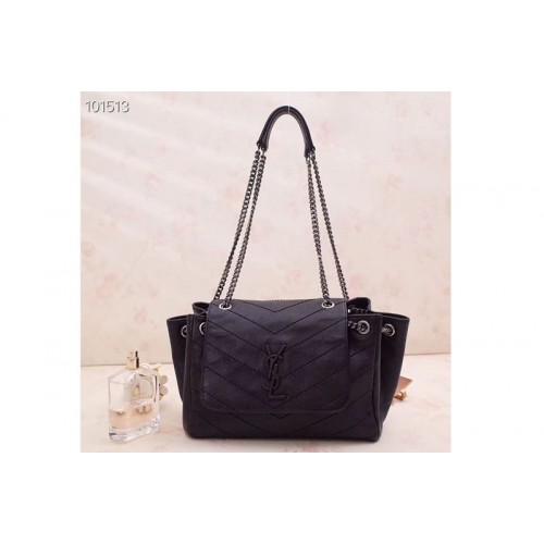 YSL Small Nolita Bag In Vintage Leather Black YSL Small Nolita Bag In Vintage Leather Black