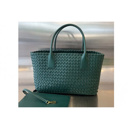 Bottega Veneta Medium Cabat tote bag in Raintree intrecciato leather Bottega Veneta Medium Cabat tote bag in Raintree intrecciato leather