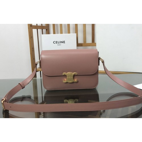 Celine CLASSIQUE TRIOMPHE BAG IN Pink SHINY CALFSKIN Celine CLASSIQUE TRIOMPHE BAG IN Pink SHINY CALFSKIN