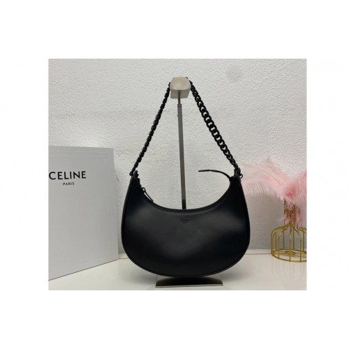 Celine MEDIUM AVA CHAIN bag IN Black SMOOTH CALFSKIN Celine MEDIUM AVA CHAIN bag IN Black SMOOTH CALFSKIN