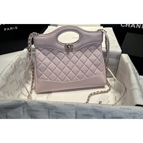 Chanel Mini 31Bag Shopping bag in Pink Shiny Lambskin Chanel Mini 31Bag Shopping bag in Pink Shiny Lambskin