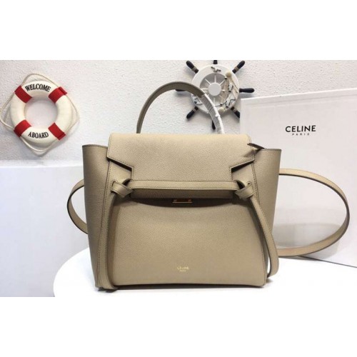 Celine Grained Calfskin Belt Bag 8069 Apricot Celine Grained Calfskin Belt Bag 8069 Apricot
