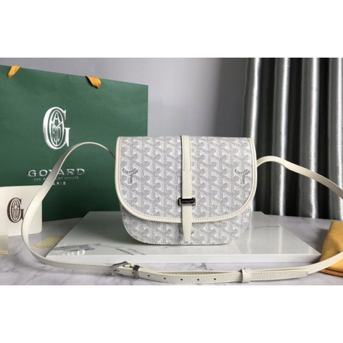 Goyard Belvedere PM bag in White Goyardine Canvas Goyard Belvedere PM bag in White Goyardine Canvas