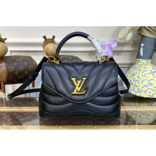 Louis Vuitton M21720 Hold Me top-handle bag in Black Smooth cowhide leather Louis Vuitton M21720 Hold Me top-handle bag in Black Smooth cowhide leather