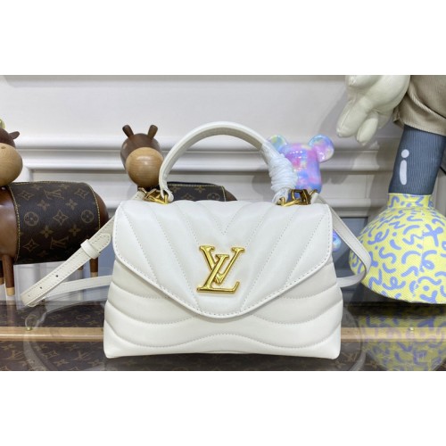 Louis Vuitton M21797 Hold Me top-handle bag in White Smooth cowhide leather Louis Vuitton M21797 Hold Me top-handle bag in White Smooth cowhide leather