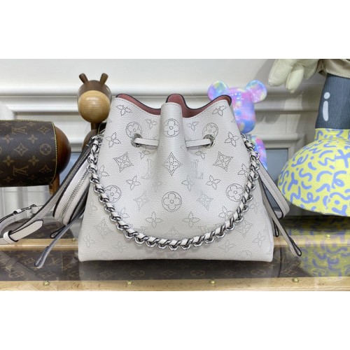 Louis Vuitton M57068 Bella bucket bag in Purple Mahina calf leather Louis Vuitton M57068 Bella bucket bag in Purple Mahina calf leather