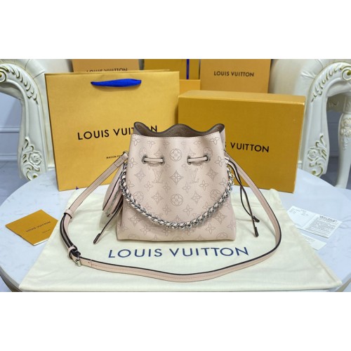 Louis Vuitton M57068 Bella bucket bag in Pink Mahina calf leather Louis Vuitton M57068 Bella bucket bag in Pink Mahina calf leather