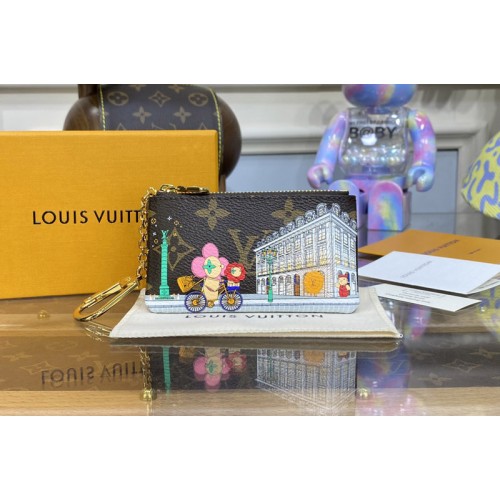 Louis Vuitton M81639 Key Pouch in Monogram canvas With Pink Louis Vuitton M81639 Key Pouch in Monogram canvas With Pink