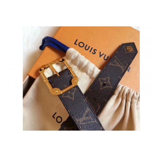 Louis Vuitton M9312U malletier monogram 30mm Belt in monogram Canvas Louis Vuitton M9312U malletier monogram 30mm Belt in monogram Canvas