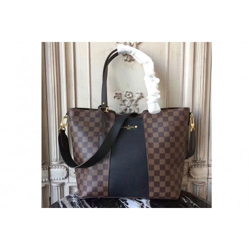 Louis Vuitton N44023 Jersey Bags in Damier Ebene Canvas With Black Louis Vuitton N44023 Jersey Bags in Damier Ebene Canvas With Black