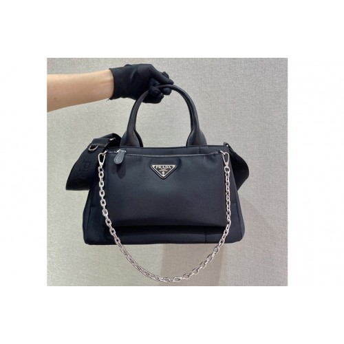 Prada 1BG364 3Way Handbag Shoulder Bag in Black Nylon Prada 1BG364 3Way Handbag Shoulder Bag in Black Nylon