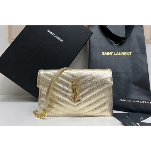 YSL Envelope Chain Wallet IN Gold LAMBSKIN YSL Envelope Chain Wallet IN Gold LAMBSKIN
