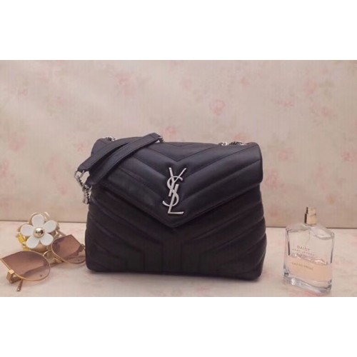 YSL Loulou Small Bag in Matelasse Y Leather Black YSL Loulou Small Bag in Matelasse Y Leather Black