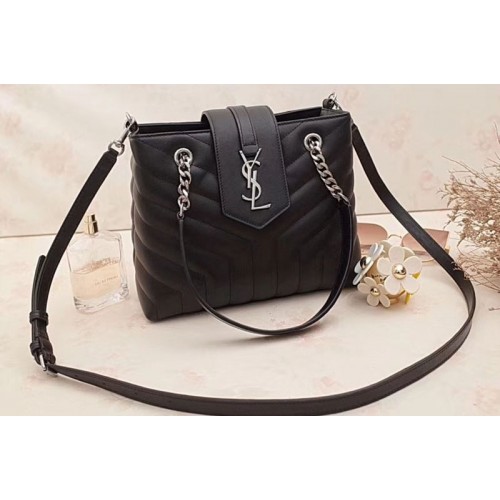 YSL Small Loulou Shopping Bag Black YSL Small Loulou Shopping Bag Black